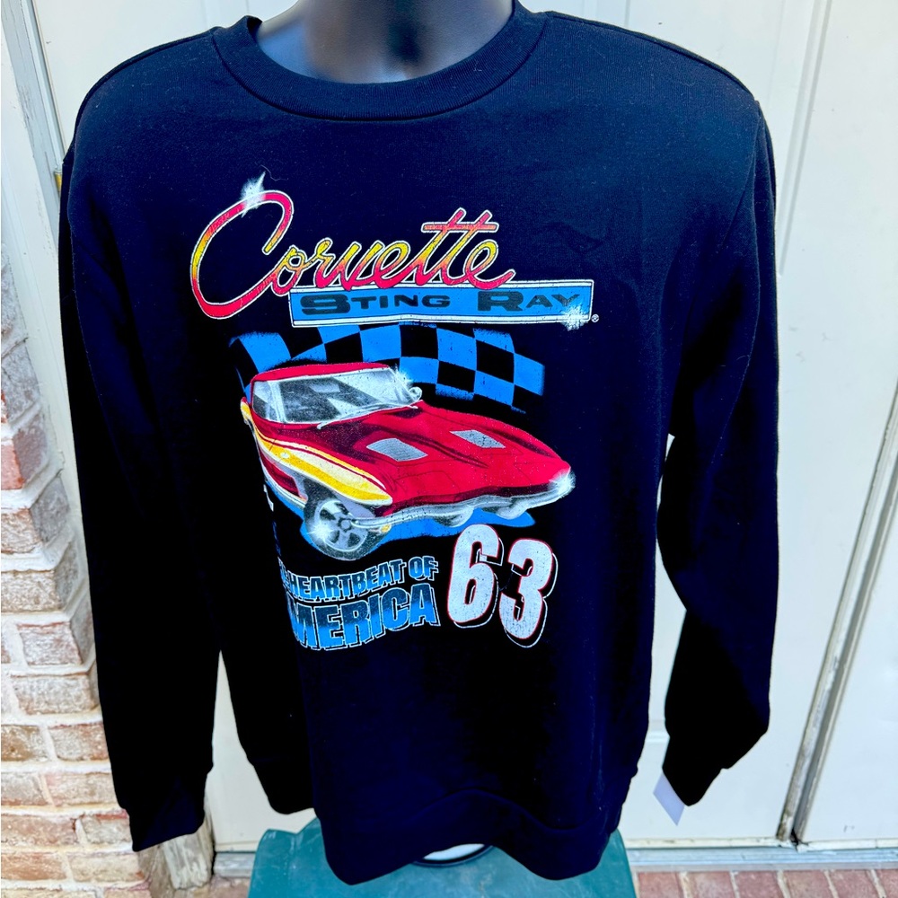 Men's Corvette Cruiser Graphic Fleece, Size Medium